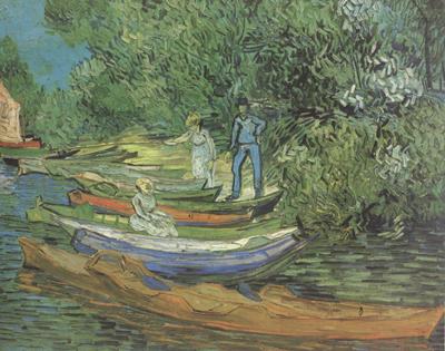 Vincent Van Gogh Bank of the Oise at Auvers (nn04) china oil painting image